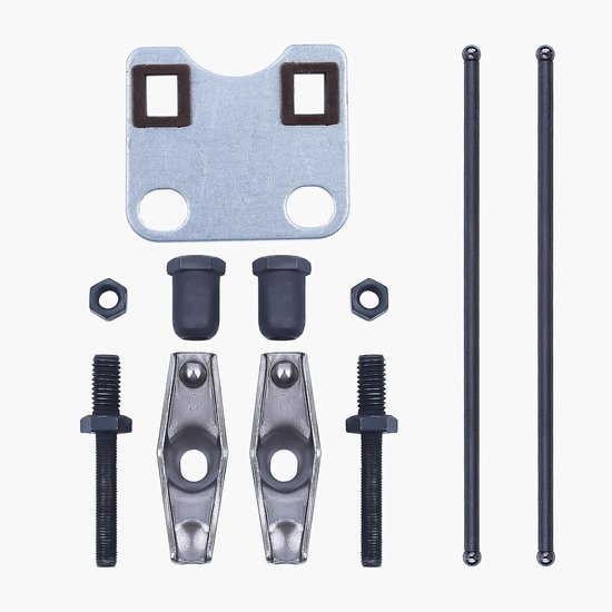 Set met klep, wiparm, stud en pushrod gidsplaat geschikt voor Honda GX160 GX200 en Chinese 168F 5.5HP 6.5HP gasmotor generator voor optimale motorprestaties