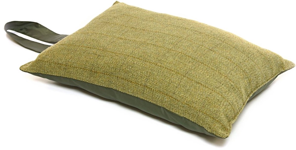 Kniekussen Bosgroen - Tweed - 51x36 - Tweedmill