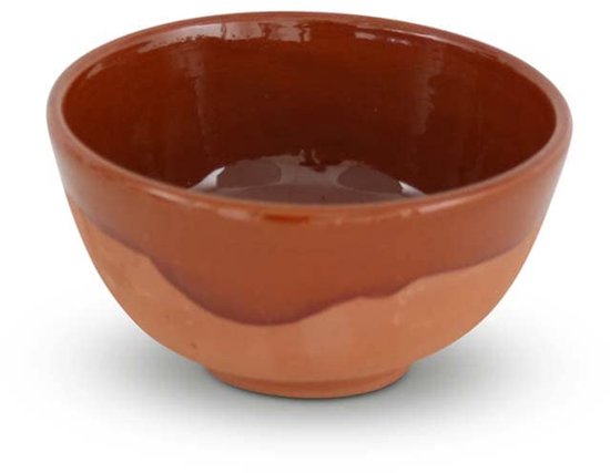 Kom Marocain Marron-Naturel Terra-Ø 15 x 8cm