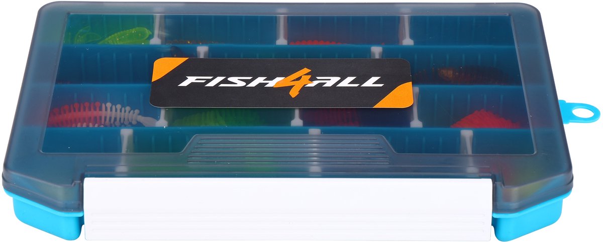 Fish4All Trout Softbait Box (97 stuks) | Shad