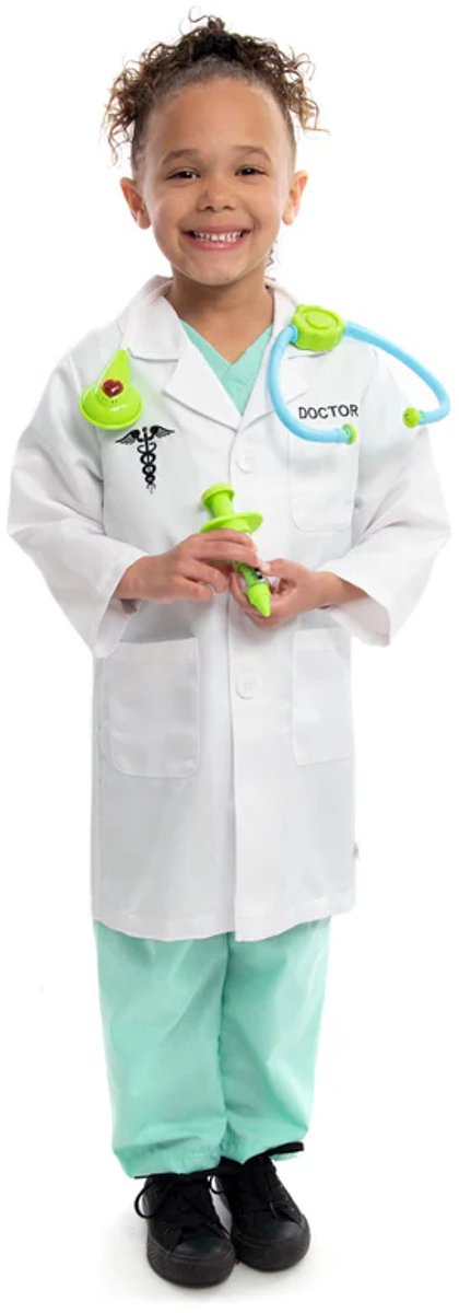Little Adventures - Dokter verkleed set – Maat 110-122