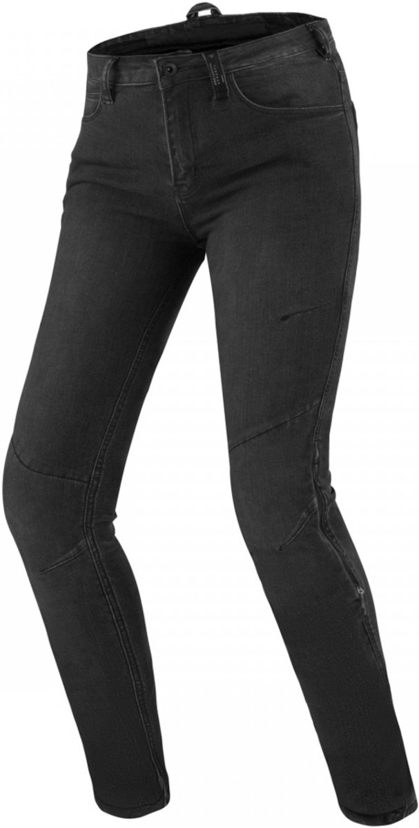 SHIMA Metro Dames Zwart Motor Jeans