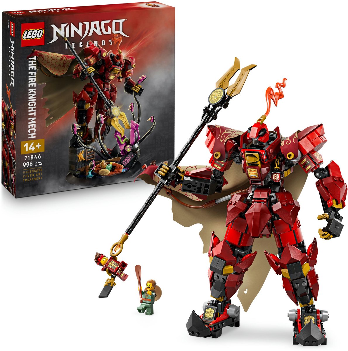 LEGO NINJAGO De Vuurriddermecha Bouwpakket voor Kinderen - 71846 – foto 2
