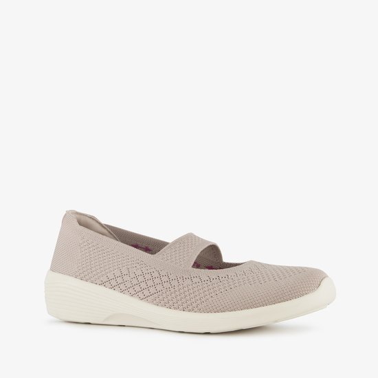 Chaussures à enfiler Skechers Arya - Femme - Taupe