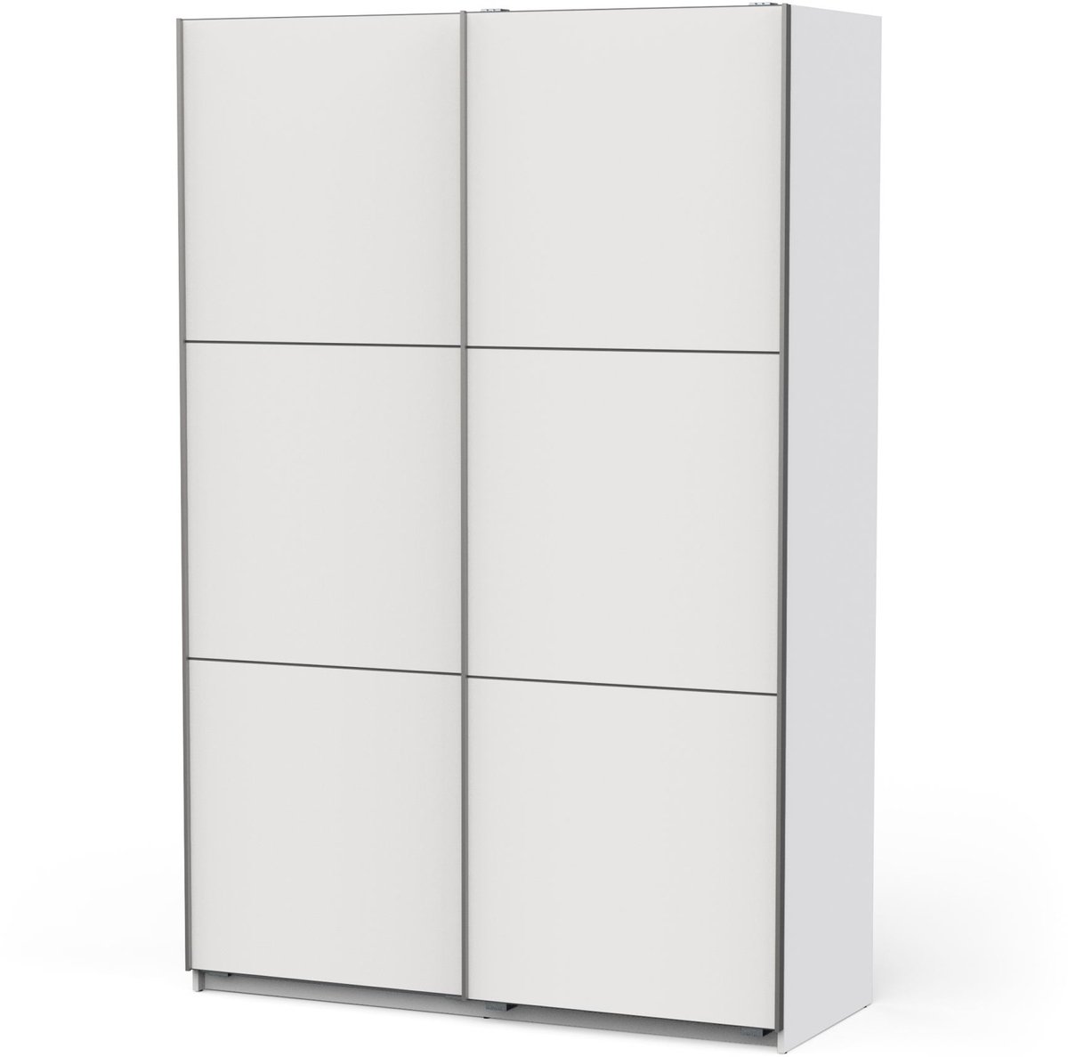 CBA Kledingkast met schuifdeuren 150x224 cm "Alhambra" witte melamine