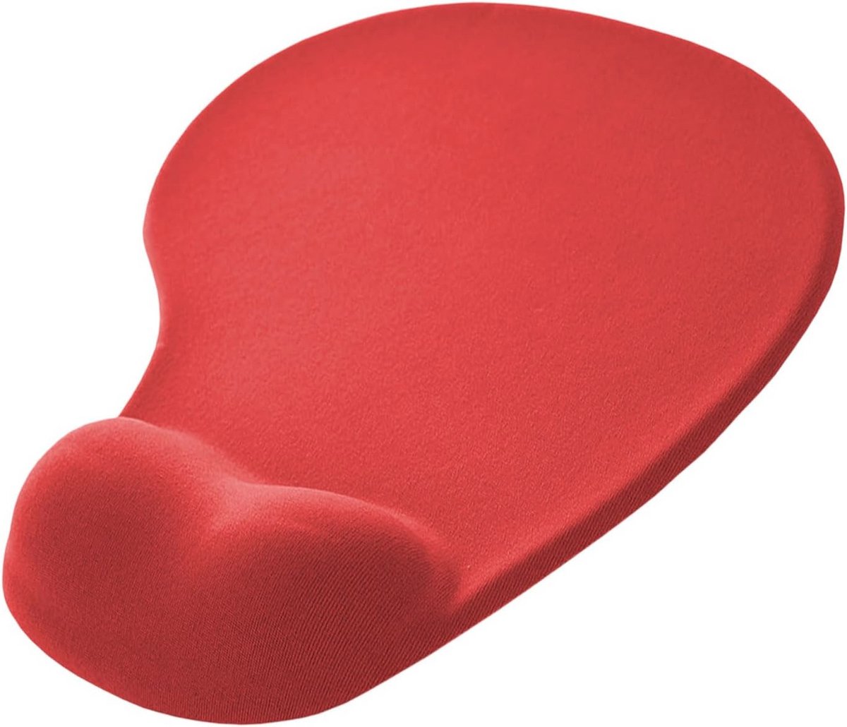 Ergonomische Muismat met Polssteun en Antislip Rubberen Basis