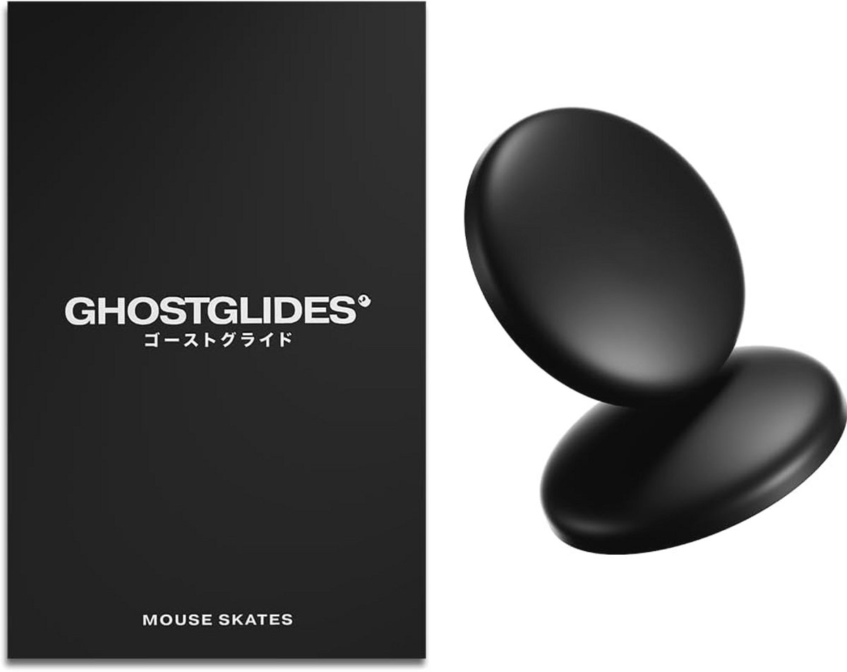 Gehard Muis Skates voor Glas en Doek Muismatten - Professionele Upgrade voor Gaming