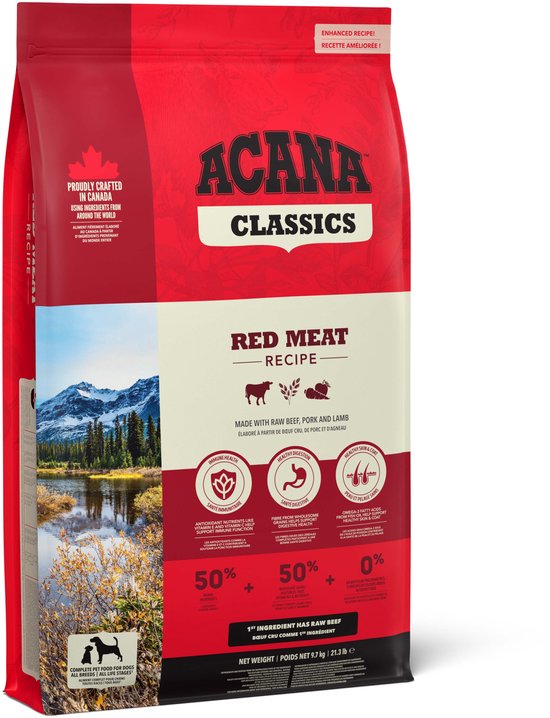 Acana Classics - Classic Red - Hondenvoer Brokken - 9.7 kg