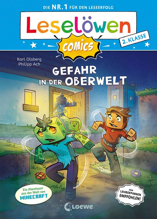 Leselöwen Comics 2. Klasse - Gefahr in der Oberwelt - cover