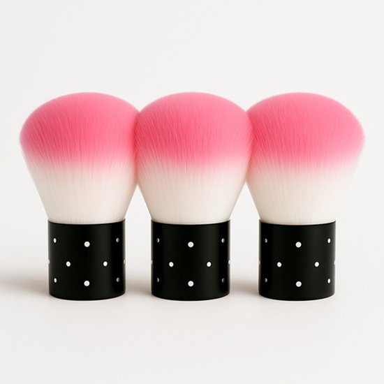 Pinceau beauté - Pinceau à ongles - Pinceau maquillage - Pinceau poudre - Pinceau poudre - Professionnel - ROUGE