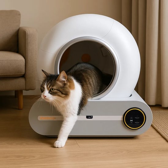 Katdootje - Premium Automatische Kattenbak – Zelfreinigend met App