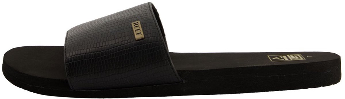 Reef Bliss Nights Slide Slipper elegant en comfortabel Zwart