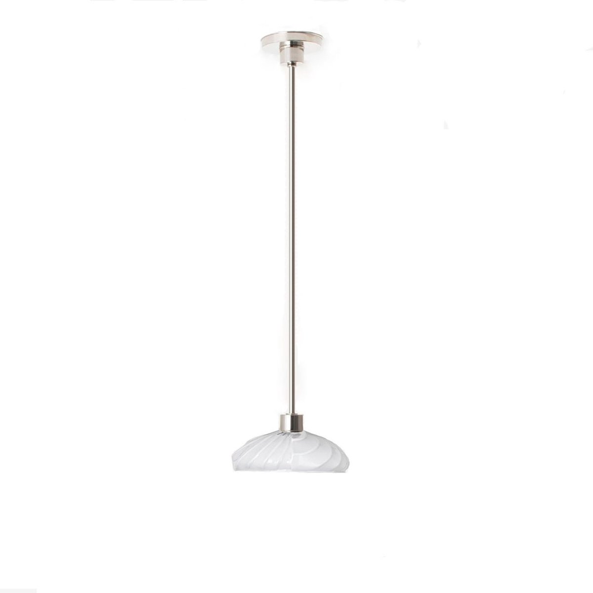 Coloured by Art Hanglamp Swingbowl 20's Mat nikkel - Art Deco Trade Matnikkel
