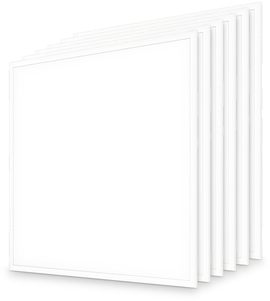 HOFTRONIC 6x LED Paneel - 62x62 cm - 18/25 Watt - 4700 lumen - 190 lumen/watt - 4000K neutraal wit - UGR