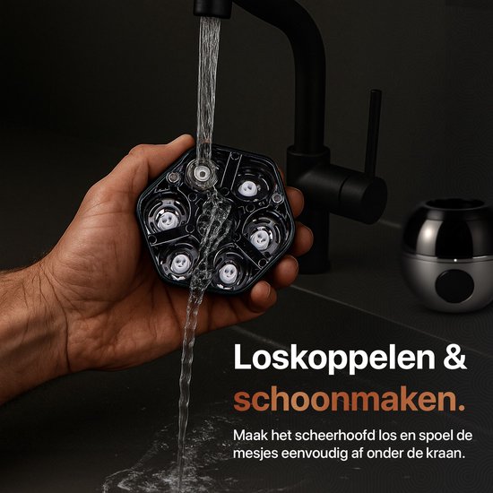 Scheerapparaat Mannen 8-in-1 – Skull Master Pro - Hoofd Scheerapparaten – Head Shaver - Elektrische Shaver - Brothers in Style