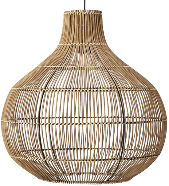 Light & Living Hanglamp Pacino - Bruin - Ø50cm - Bohemian - Hanglampen Eetkamer, Slaapkamer, Woonkamer