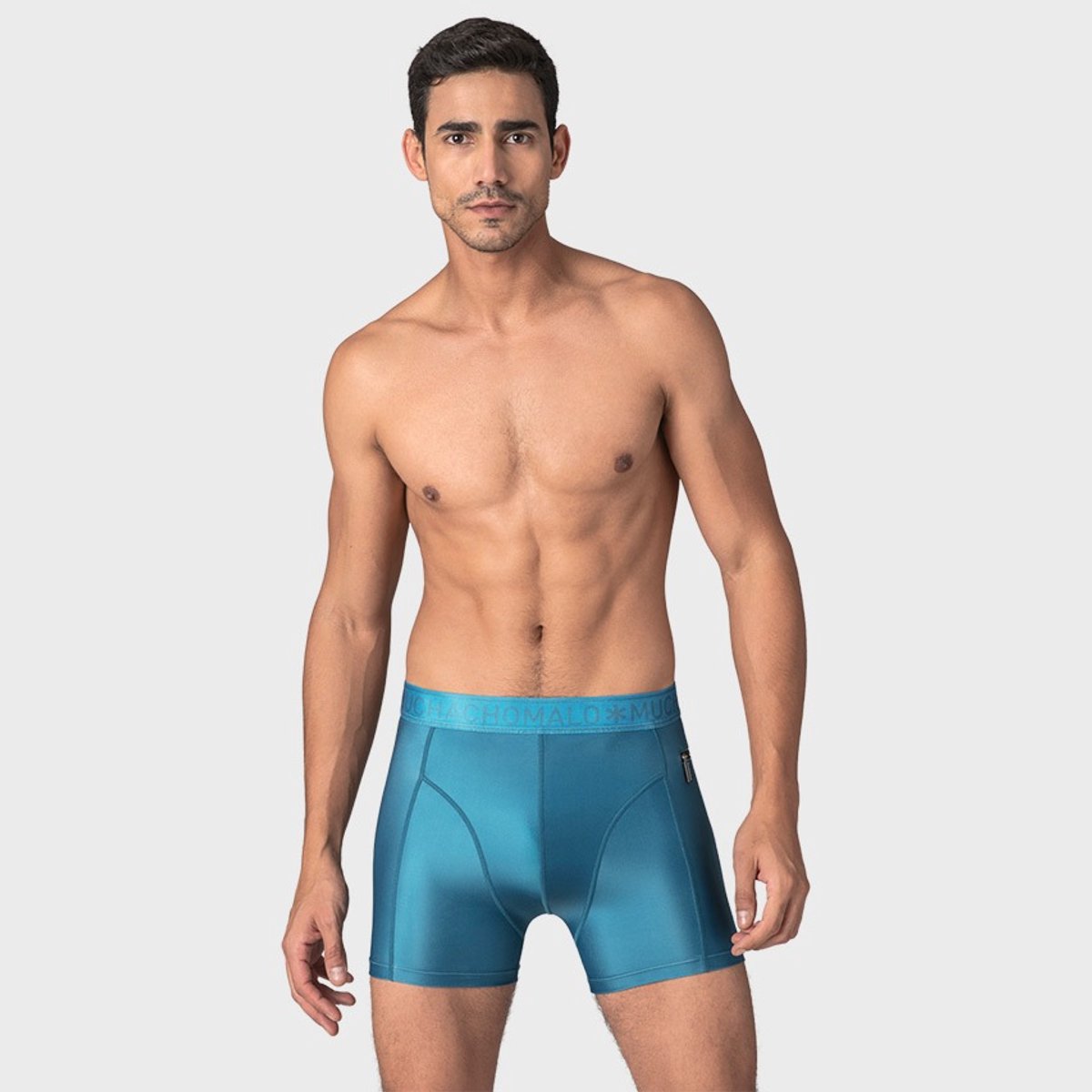 Muchachomalo Heren Thight Zwembroek - 1 Pack - Blauw - Mannen Zwembroek — afbeelding 7