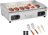 Bol.com Bakplaat - Elektrische Bakplaat - Grill - Grill Apparaat - Grill Plaat - 30 inch - 4400W - Horeca Grillplaat voor Perfec... aanbieding