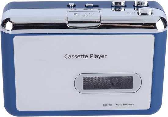 Muse Retro cassetterecorder met opnamefunctie, werkt op batterijen