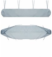Housse de protection pour store, sac de rangement gris de 5 m pour store extensible manuellement, housse de protection étanche et anti-poussière pour store de terrasse