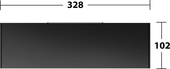 KEUCO Étagère de Douche à coller ou à percer, fabriquée en Allemagne, support de douche noir mat, 32,8 cm de large, kit de colle inclus, panier de douche, montage mural, ROSE