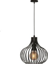 Agila hanglamp 1 lichts d: 28cm zwart - Modern - Freelight - 2 jaar garantie