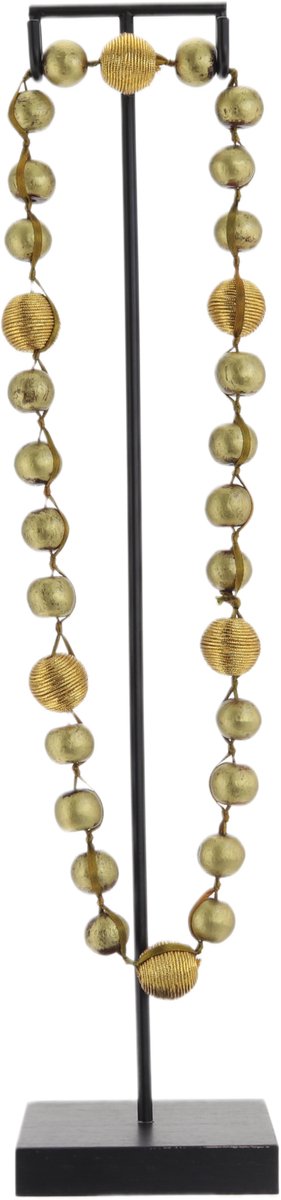 Behave Atelier Noir - Decoratieve Ketting Standaard - Incl. Handgemaakte Ketting - Luxe Woondecoratie - Boho Ibiza/Balinese stijl - 45 cm