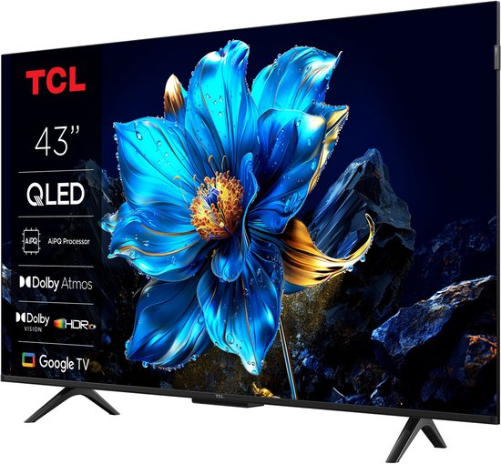 TCL 43P71K - 43 inch - 4K QLED - Dolby Atmos - 2025 | bol
