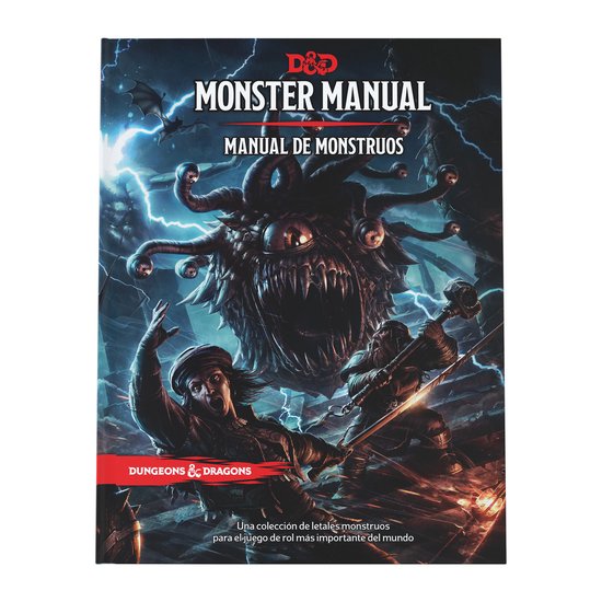 Monster Manual: Manual de Monstruos de Dungeons & Dragons (r ... - cover