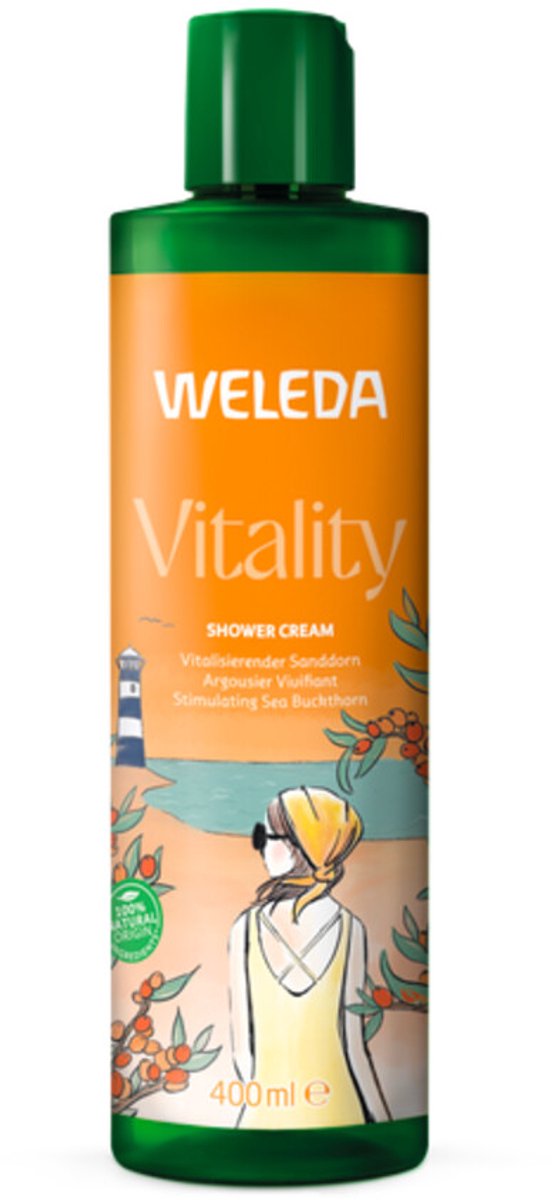 Goedkoopste Weleda Vitality Douchecrème - Duindoorn - 400ml