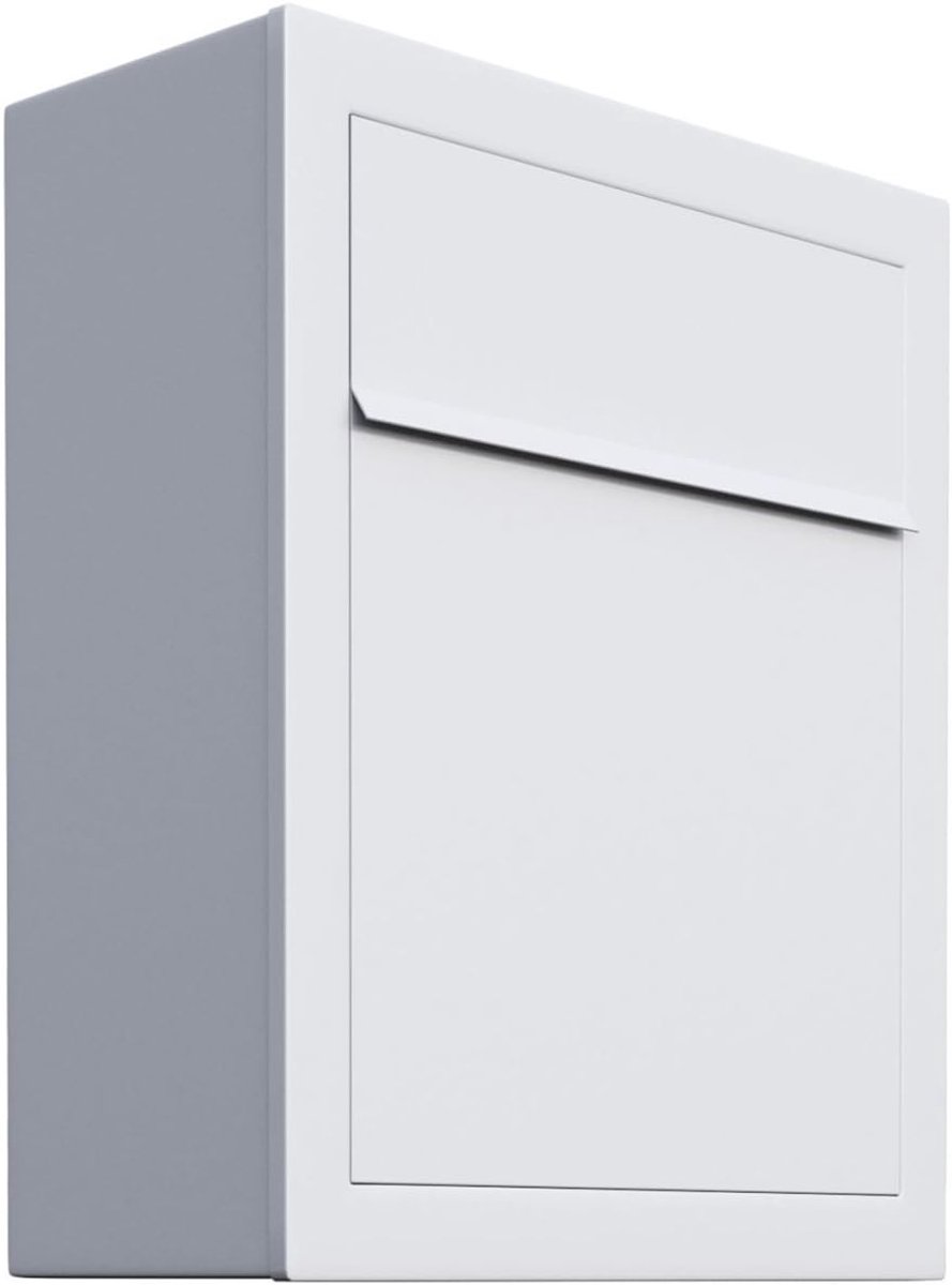 Witte Design Wandbrievenbus - Modern en Stijlvol