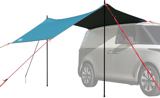 vidaXL - Autotent - waterdicht - blauw van Vidaxl — afbeelding 3