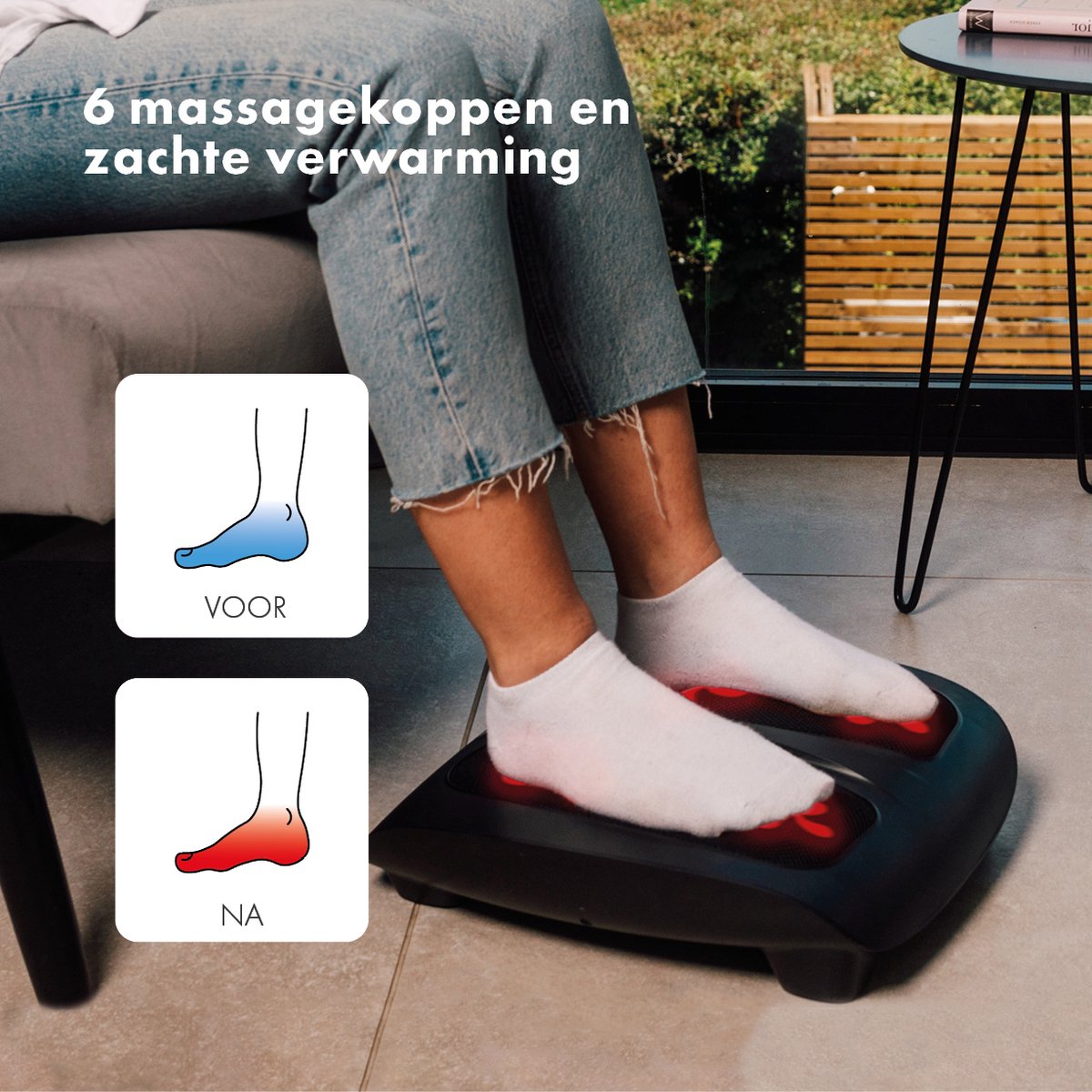 Kilimanjaro - ZEN - Voetmassage Apparaat - Verwarmde Shiatsu - afbeelding 2