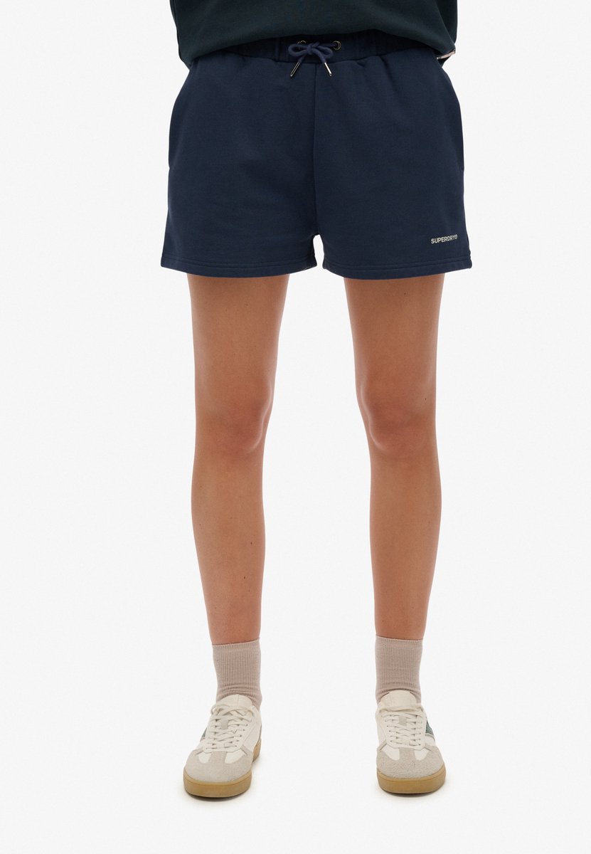 Superdry Losse Shorts Dames Korte broeken Marineblauw