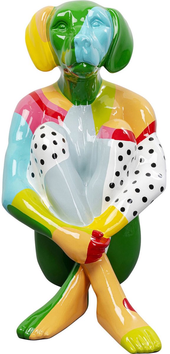 Woonaccessoires hond stippen XL 80cm Kare Design