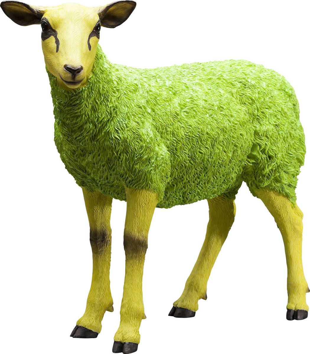 Kare Deco Figuur Sheep Colore Green