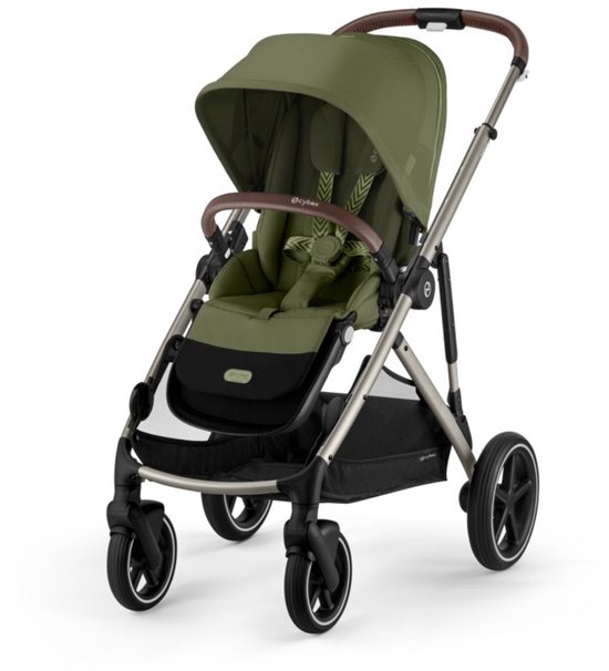 Cybex Gazelle S Kinderwagen Moss Green Taupe Frame - Cybex - €599,00