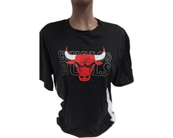 CHICAGO BULLS- NEW ERA -T-SHIRT -BLACK- M