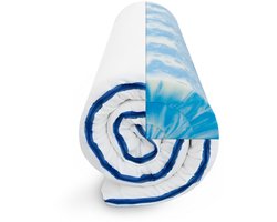 SLEEPNEO - Topper 160x200 - CoolRelax gelschuim - 8cm dik - matrasbeschermer - gemiddeld