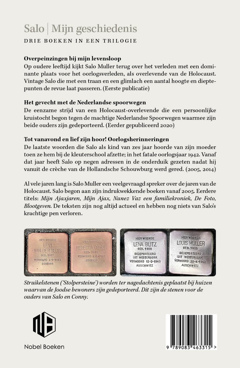 Salo / Mijn geschiedenis - back cover