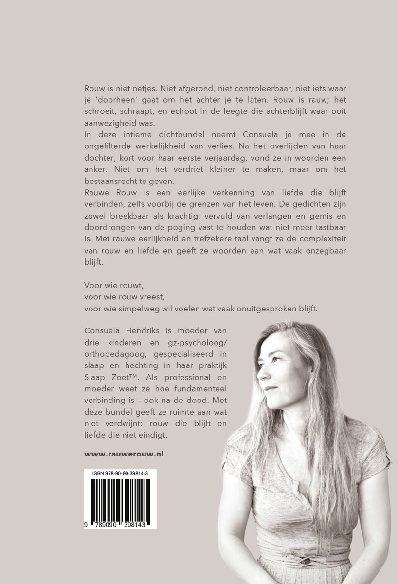 Rauwe Rouw - back cover