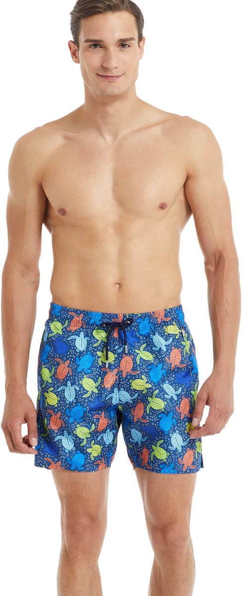 Blackspade Badeshorts Summer Prints mit kurzem Bein