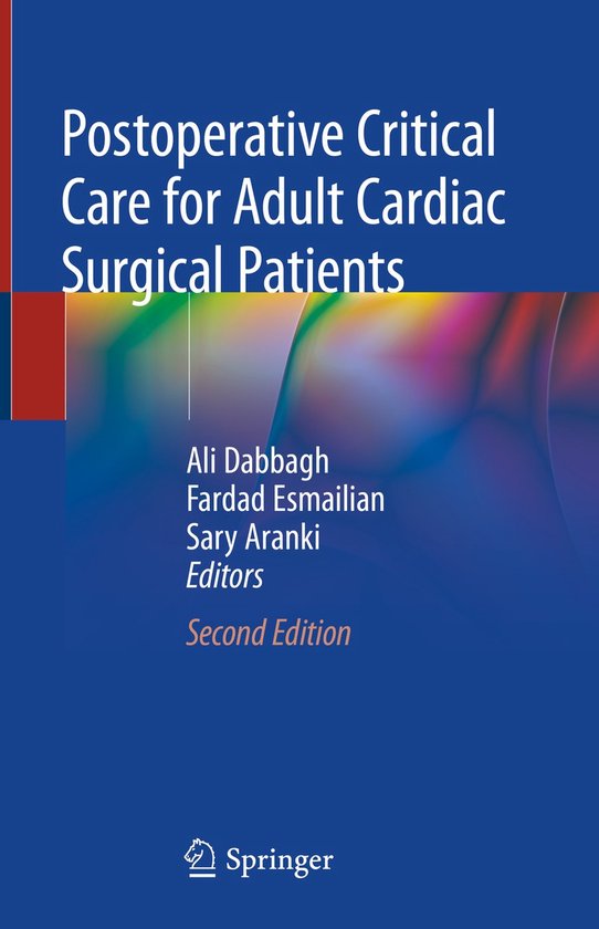 Postoperative Critical Care for Adult Cardiac Surgical Patie ... - cover