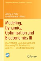 Modeling Dynamics Optimization and Bioeconomics III