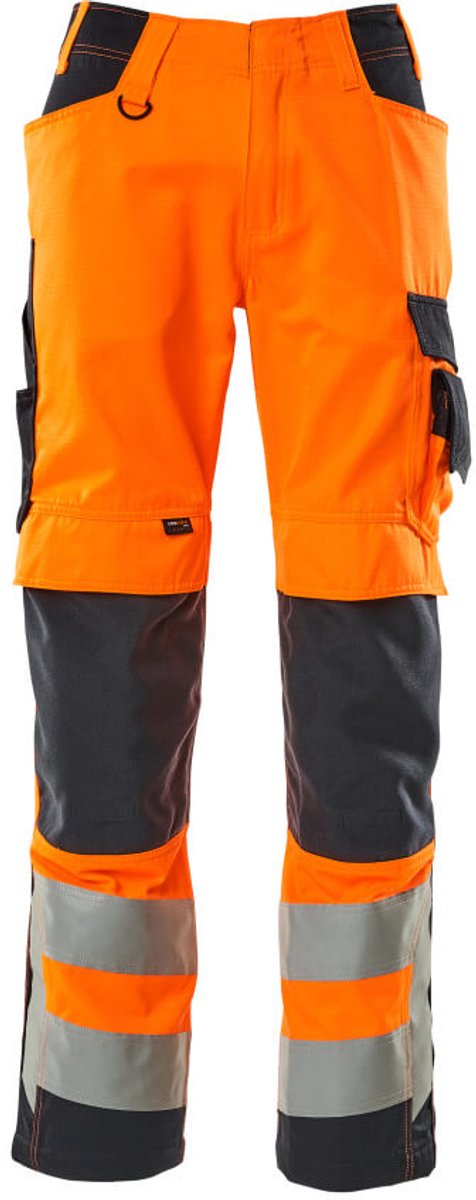 Mascot Safe Supreme Broek met kniezakken 20879-236 - hi-vis oranje/donkermarine - C58 - 76