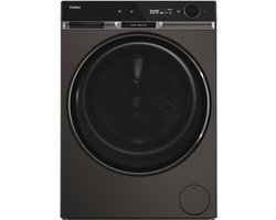 Haier HW100-BD14397PGUS – De stilste wasmachine op de markt – 10 kg – Energieklasse A – Stoomfunctie – Automatische dosering – Direct Motion-motor – Antibacteriële behandeling (ABT) – 16 programma’s – Antraciet – 10 jaar garantie op onderdelen