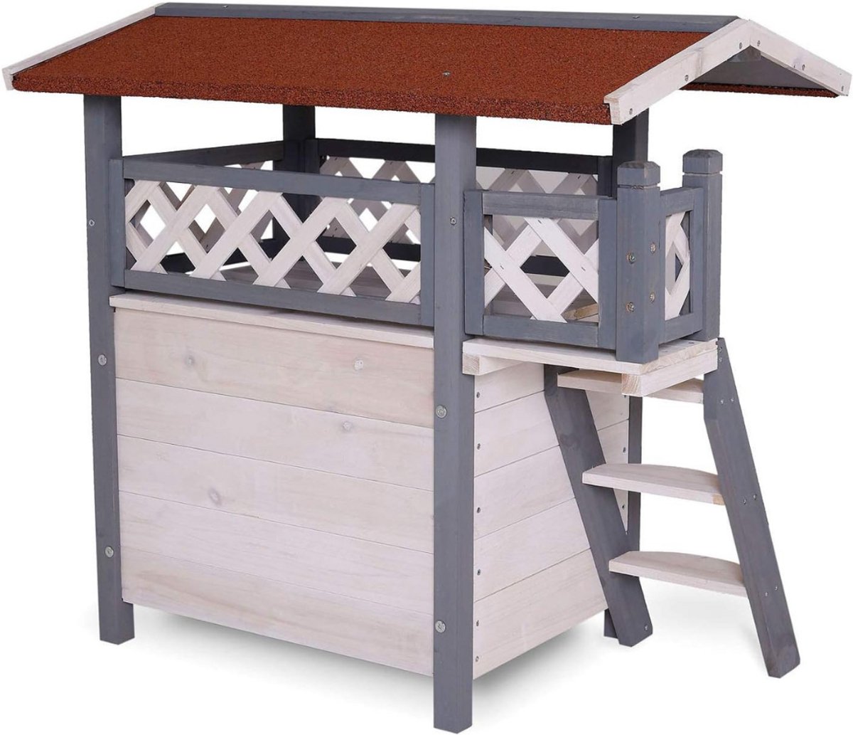 Kattenhuis voor Buiten - Kattenhok - Kattenbench