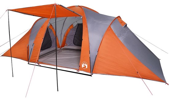 vidaXL 6-persoons Koepeltent - Waterdicht & Ruim Kampeertent - Koepeltent - Familietent - Tent 6 Persoons - Waterdichte Tent van Vidaxl — afbeelding 2
