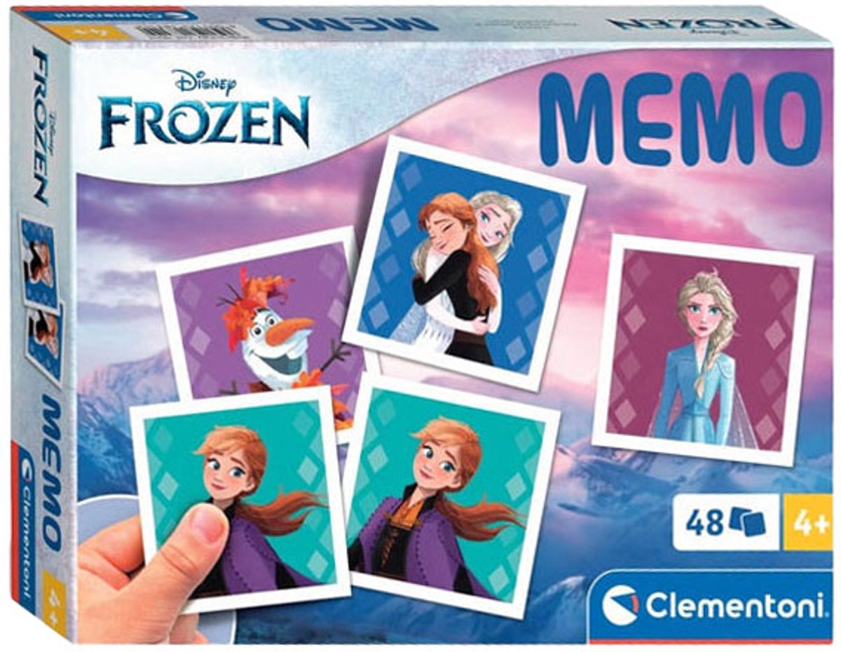 Clementoni - Memory voor kinderen - Frozen - 48 Kaarten - Memory spel - Educatief Speelgoed - Vanaf 4 jaar — afbeelding 4