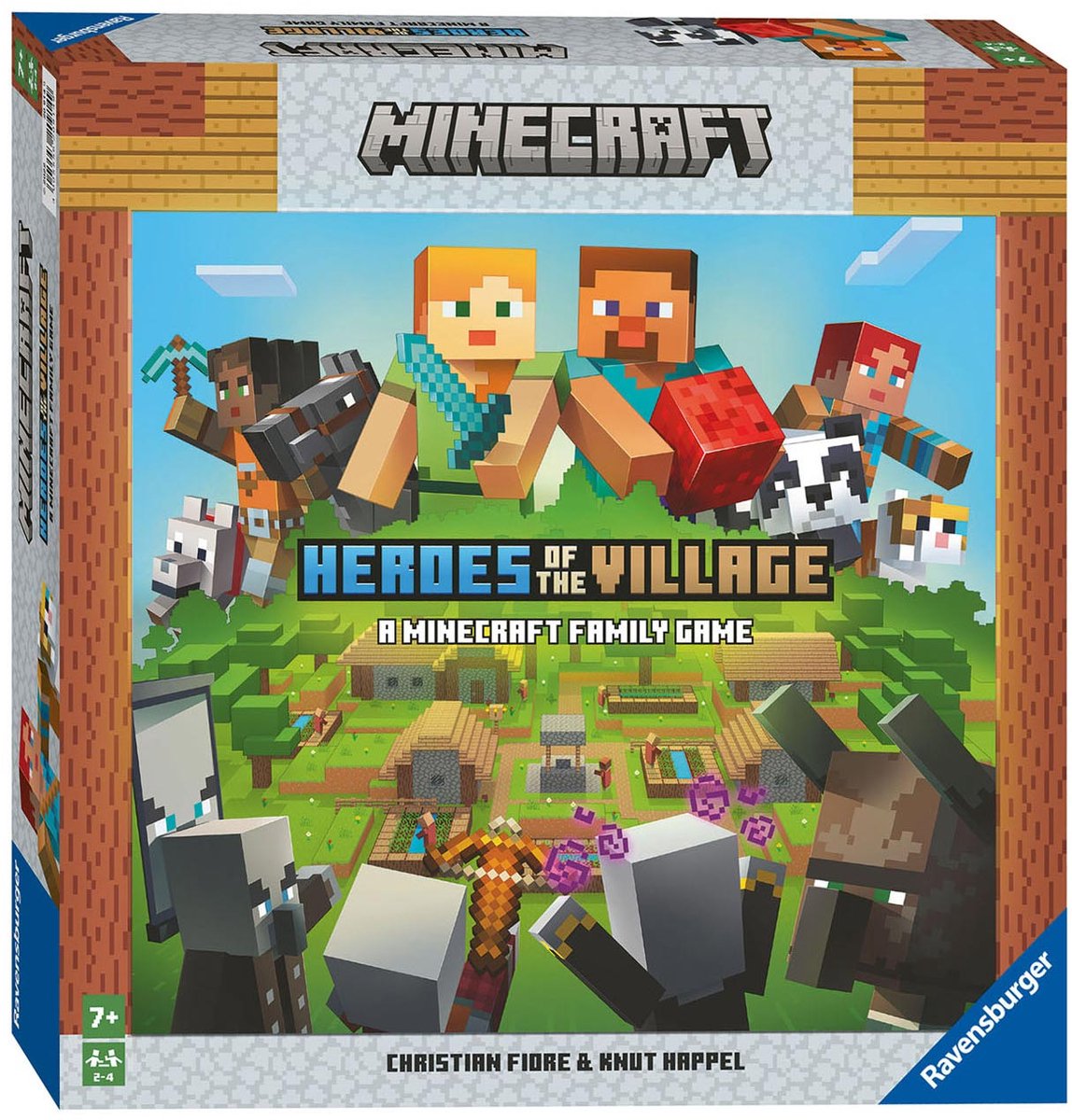Ravensburger Minecraft junior: Heroes of the village - Bordspel — afbeelding 6
